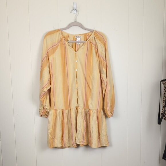 L*Space vida Striped Vacay dress Large - Picture 3 of 9